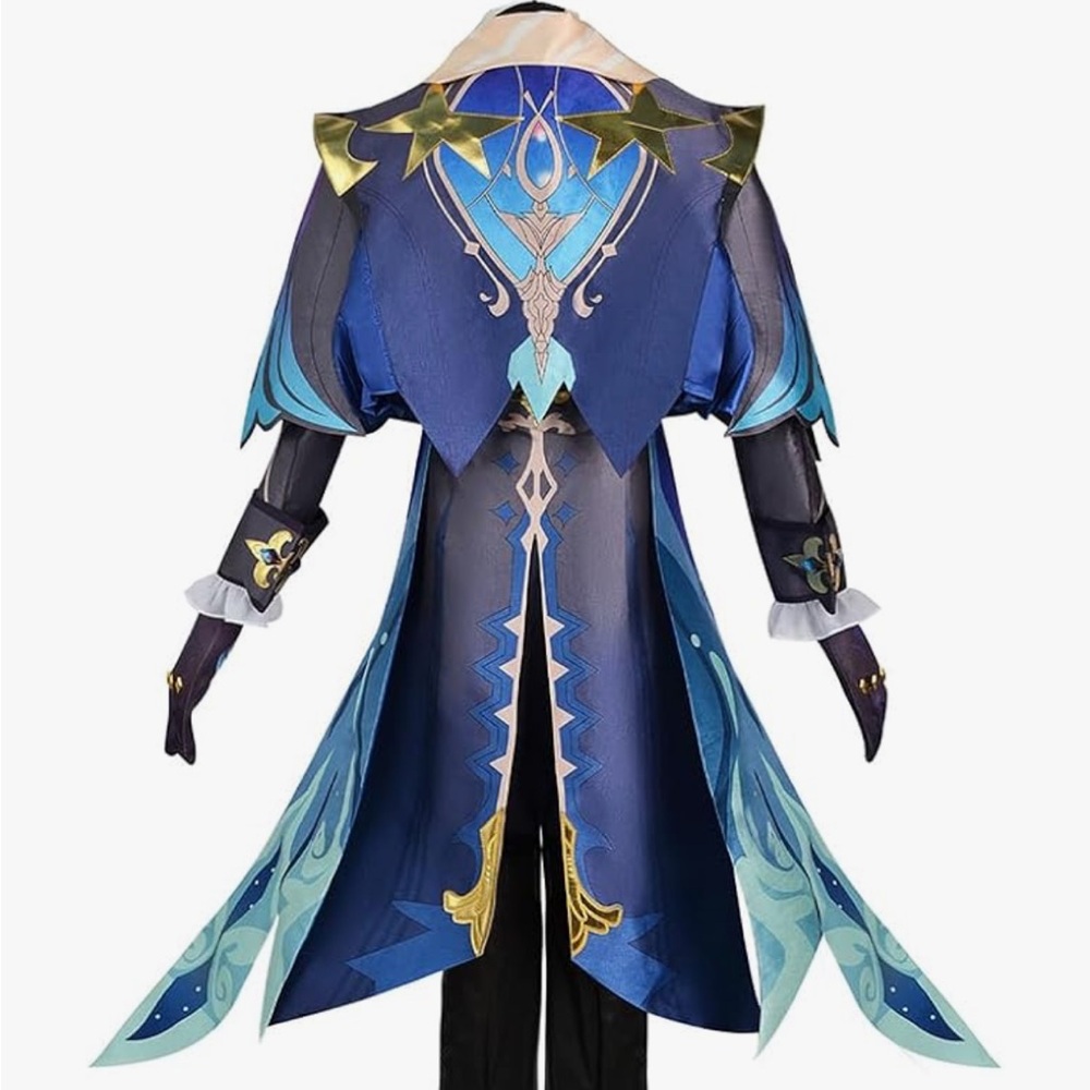 Genshin Impact Cosplay Costumes Neuvillette Ordainer Of Inexorableyy Judgment